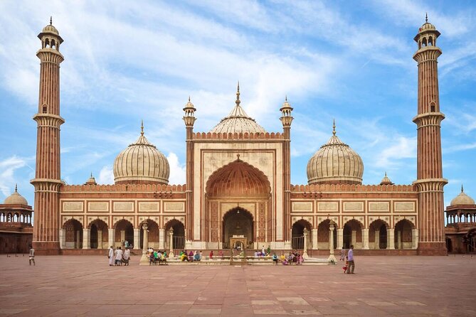 Old Delhi Heritage Walk and Half Day New Delhi Sightseeing - India Gate: A War Memorial Pause in the Gardens