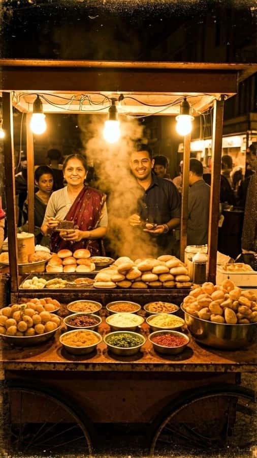 Old Delhi: Night Feast in Old Delhi Guided Food Tour - The sweet part: jalebi, rabri, and kulfi-style comfort