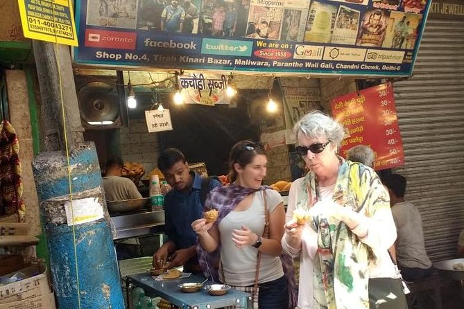 Old Delhi Street Food Tour With Spice Market On Tuk Tuk - JB Kachori Wala and the savory potato stop you’ll remember