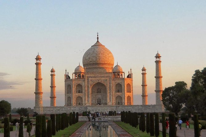 Overnight Sunset & Sunrise Taj Mahal Trip from Delhi includes,Hotel,Guide & Car - Day 1 in Agra: check-in, Agra Fort, and the sunset Taj plan
