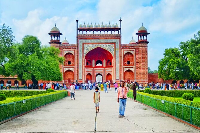Overnight Taj Mahal Tour By car - Entering Agra at the Right Time: Taj by day and sunset angles