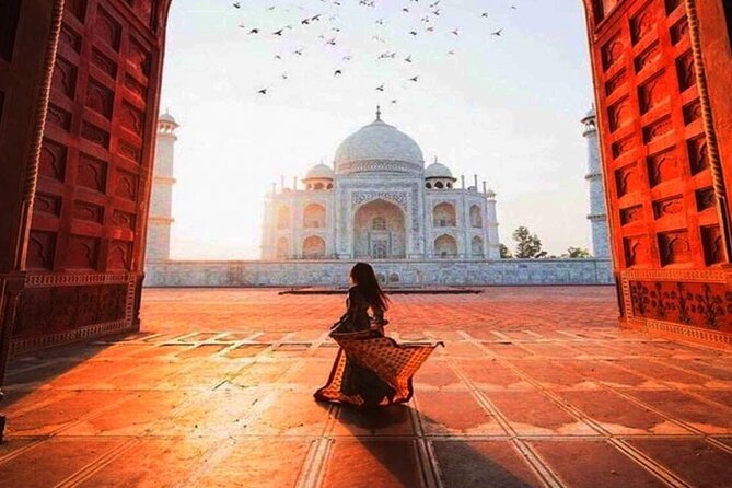 Overnight Taj Mahal Tour By car - Fatehpur Sikri Ghost City: red stone and Akbar’s lost capital
