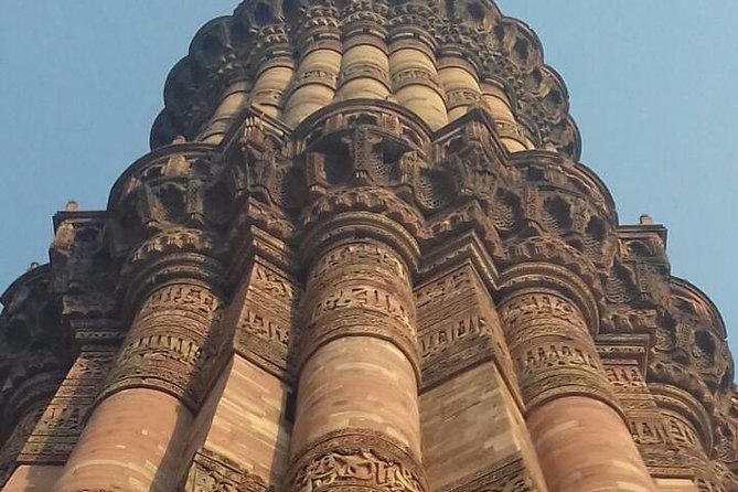 Private city tour of delhi with guide and driver - Qutub Minar at 2 PM: UNESCO focus without feeling rushed