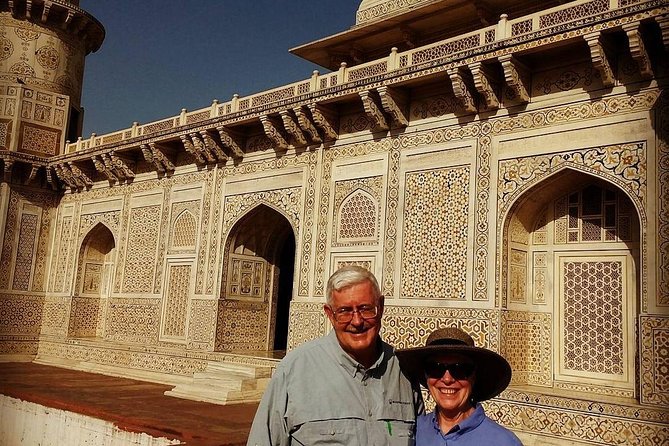 Private Day Trip to Taj Mahal & Agra Fort from Delhi - Mehtab Bagh: the Taj Mahal viewpoint across the Yamuna