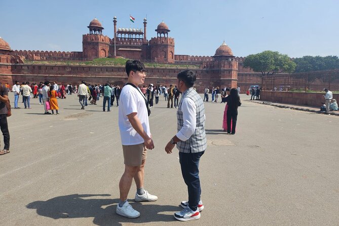 Private Full or Half Day Old and New Delhi City Tour - Jama Masjid: entering the largest mosque first