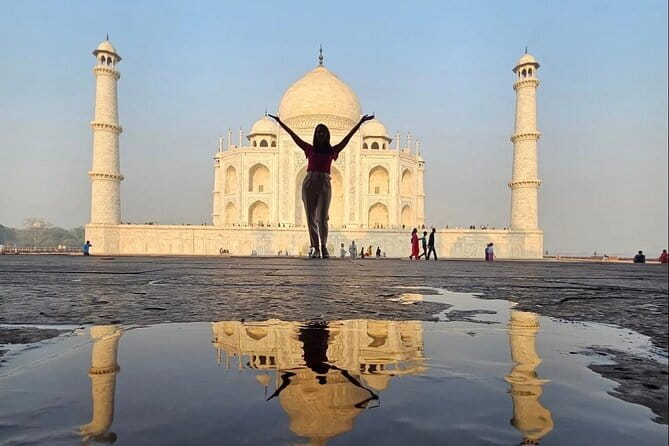 Private Golden Triangle 5 Days Delhi, Agra Jaipur By Car & guide - Day 2 Agra: sunrise Taj Mahal and Agra Fort up close