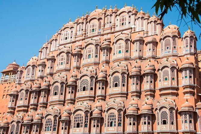 Private Golden Triangle Tour 5 Nights/6 Days - All Inclusive - Day 5 Jaipur classics: Hawa Mahal, Jantar Mantar, City Palace, Albert Hall, Monkey Temple