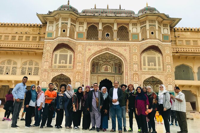 Private Jaipur(Pink City) Day Trip From Delhi By Car - Amer Fort: your first big wow in red sandstone