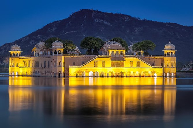 Private Jaipur Sightseeing Day Trip from Delhi - Jal Mahal photo stops: Water Palace views by Man Sagar Lake