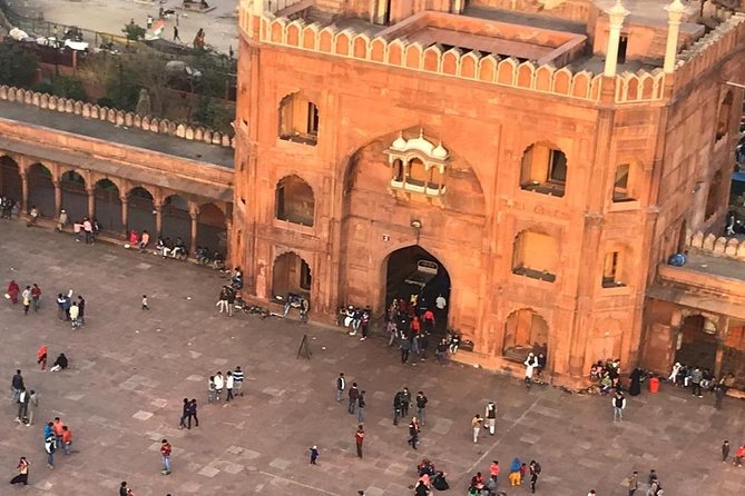 Private Old Delhi tour by tourism ministry approved company - Jama Masjid: Shah Jahan’s 1656 royal mosque up close