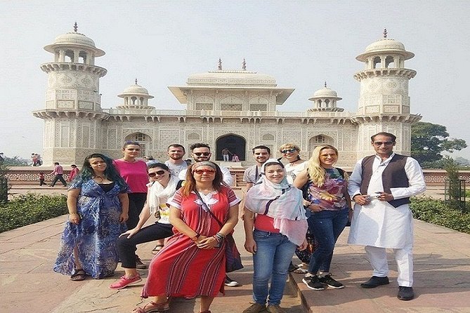 Private Overnight Taj Mahal & Agra Tour from Delhi - Mehtab Bagh sunset: the classic Taj view across the Yamuna