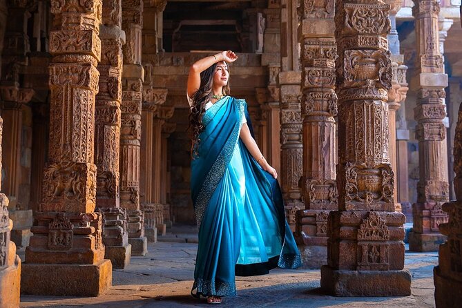 Private Photoshoot with a Local Photographer - Meeting at Qutub Minar: where the session begins