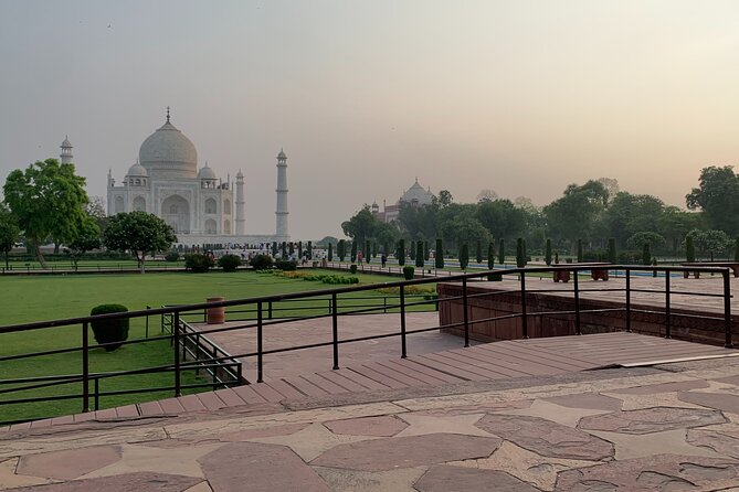 Private Sunrise Taj Mahal and Agra Fort Tour From Delhi To Agra- by AC Car - Agra Fort after the Taj: red sandstone and real scale