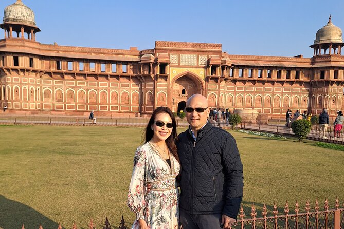 Private Sunrise Taj Mahal Tour with 5 star breakfast. - Pickup from Noida, Delhi, or Gurugram and the drive to Agra