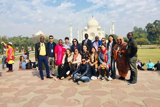 Private Taj Mahal & Agra Day Tour by Superfast Train From Delhi - Taj Mahal stop: entry flow, best views, and photo help