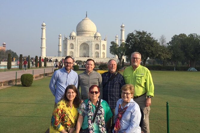 Private Taj Mahal Tour from Delhi By Gatiman Express Train - Mehtab Bagh at golden hour: the Taj view across the Yamuna