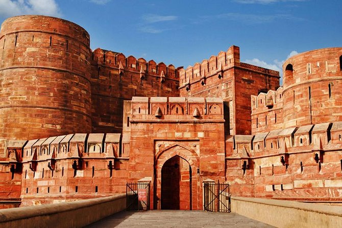 Private Tour: One Day Trip To Agra from Delhi by Car Visit Taj Mahal & Agra Fort - Agra Fort at 1:30 pm: history with river views