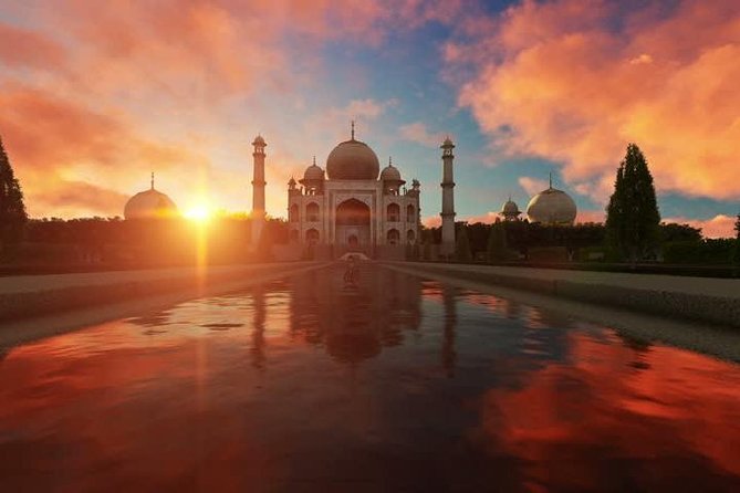 Romantic Sunset at the Taj Mahal: Day Trip from Delhi to Agra - Door-to-door Delhi pickup for a long Agra day