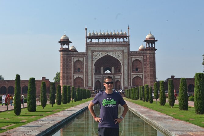 Same Day Agra Taj Mahal Tour by Express Train From Delhi - Itmad-ud-Daula: smaller mausoleum, strong first-Mughal energy