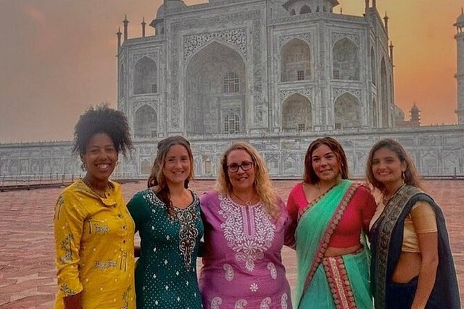 Skip The Line - Sunrise View Of Tajmahal From Delhi By Car - Agra Fort and the marble inlay stop: a second UNESCO hit