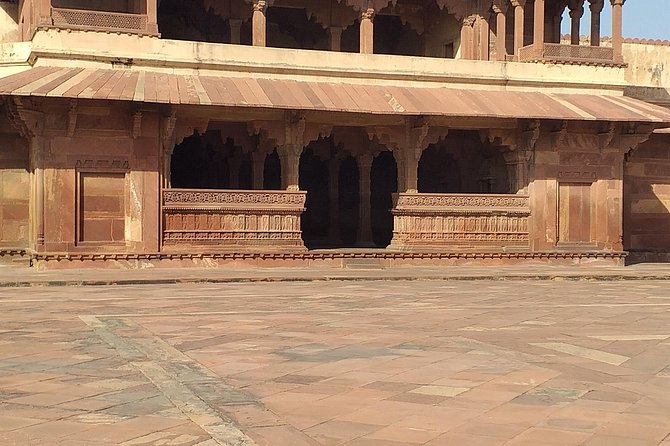 Taj Mahal,Agra Fort and Fatehpur Sikri Tour from Delhi by Train - Agra Fort: Red Sandstone Power and Mughal Details