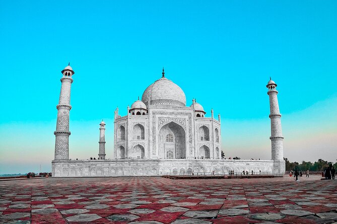 Taj Mahal & Agra Tour From Delhi By Fastest Train - Agra Fort: red stone, big walls, and Mughal-era scale