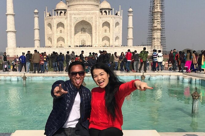 Taj Mahal Day Tour From Delhi By Private Cab -All Inclusive - Taj Mahal visit: Tickets not included, but you get time to see it well