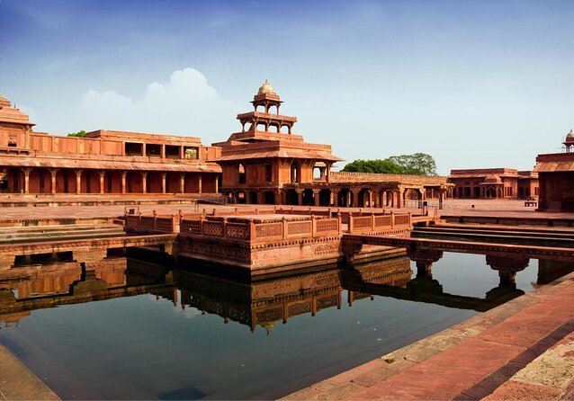 Taj Mahal Sunrise and Sunset Tour from Delhi with Fatehpur Sikri - Agra Fort, Baby Taj, and the River-View Sunset Moment