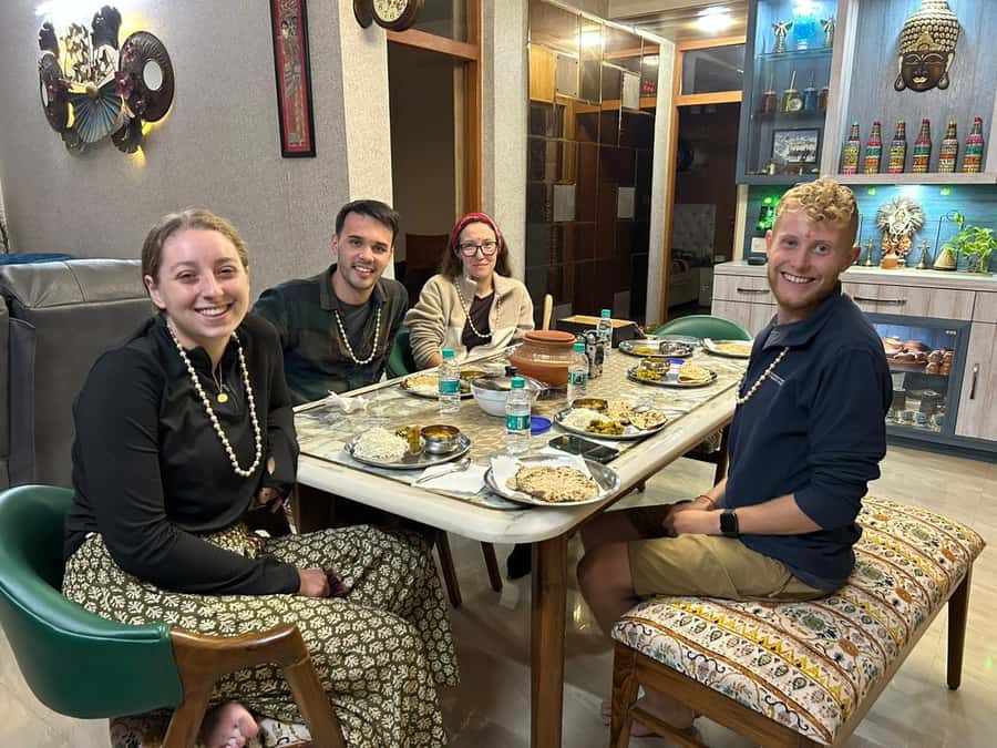 Talk & Enjoy with Delhi locals at their home while Cooking - Cooking steps you’ll remember: aprons, chai, and a real meal you make
