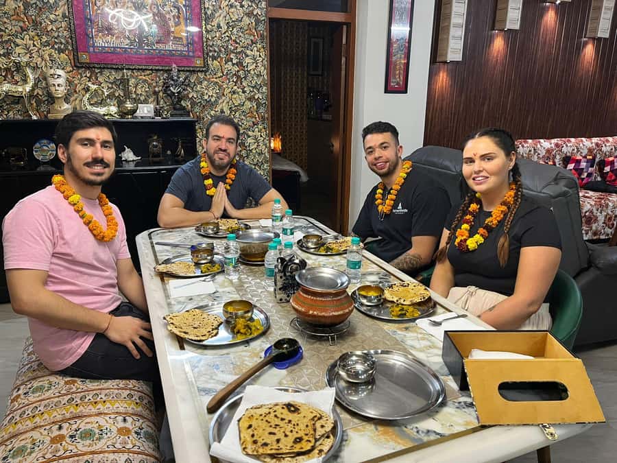 Talk & Enjoy with Delhi locals at their home while Cooking - Hosts and hospitality: Roopak Agarwal and Nidhi’s style